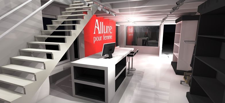 Inrichting Allure pour Femme
