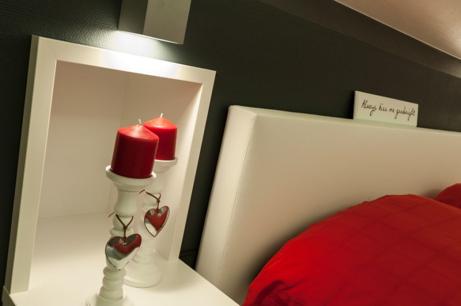 Interieur slaapkamer