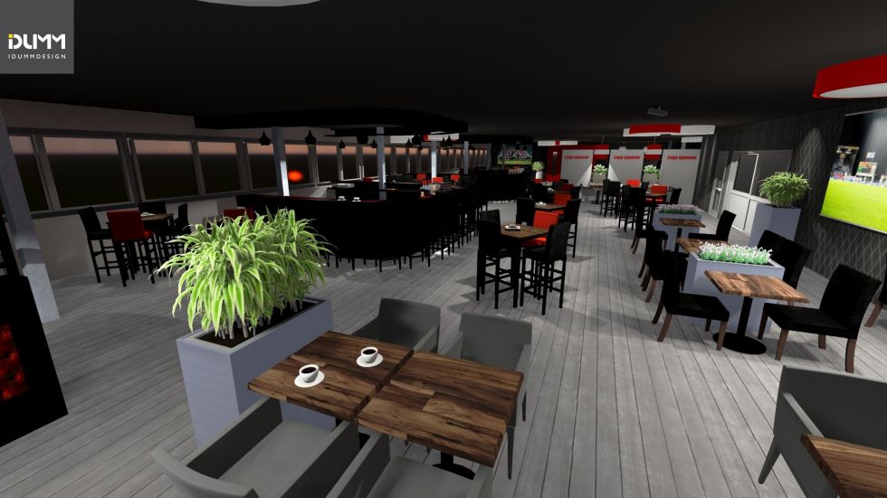 Interieur FC Emmen