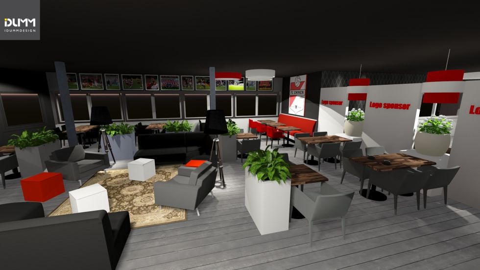 Interieur FC Emmen