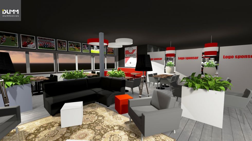Interieur FC Emmen