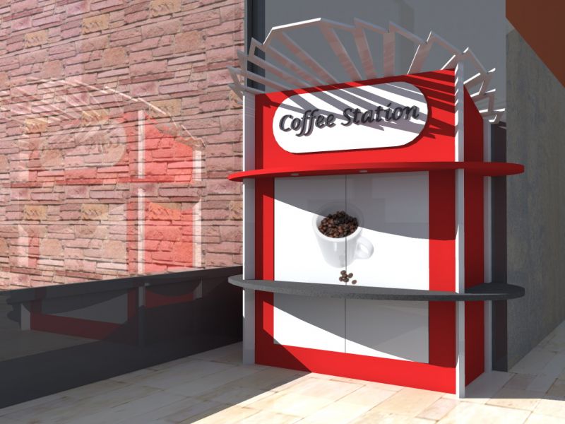 Ontwerp coffee corner