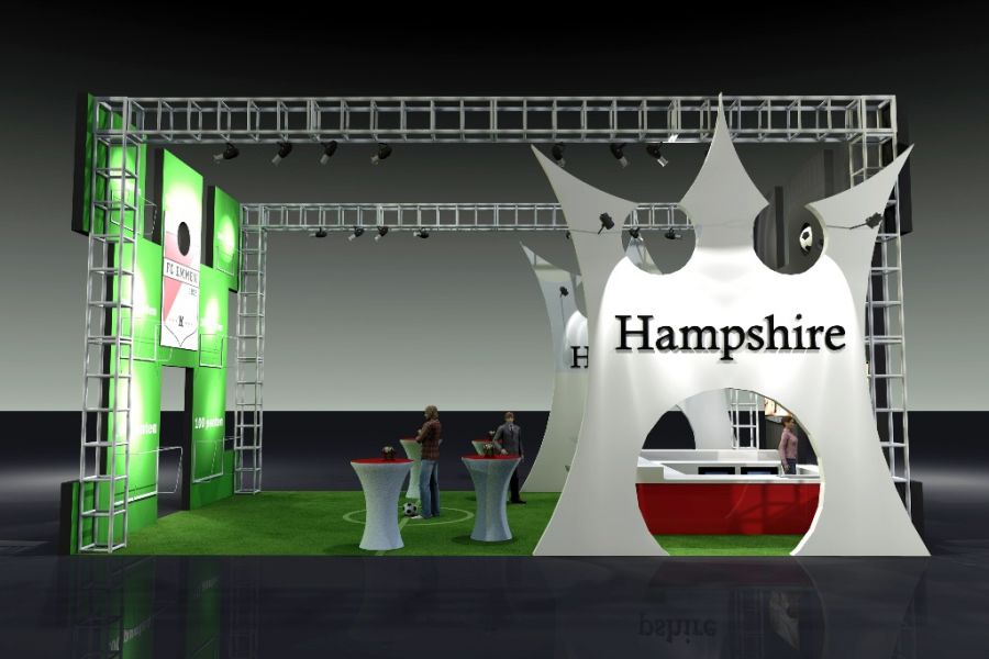 Beursstand FC Emmen - Hampshire