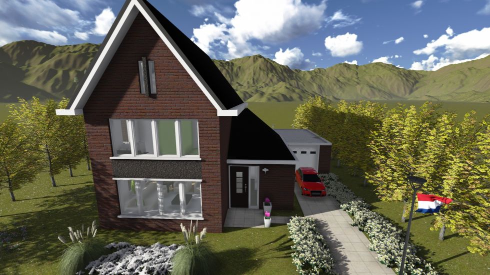3D visualisatie woning