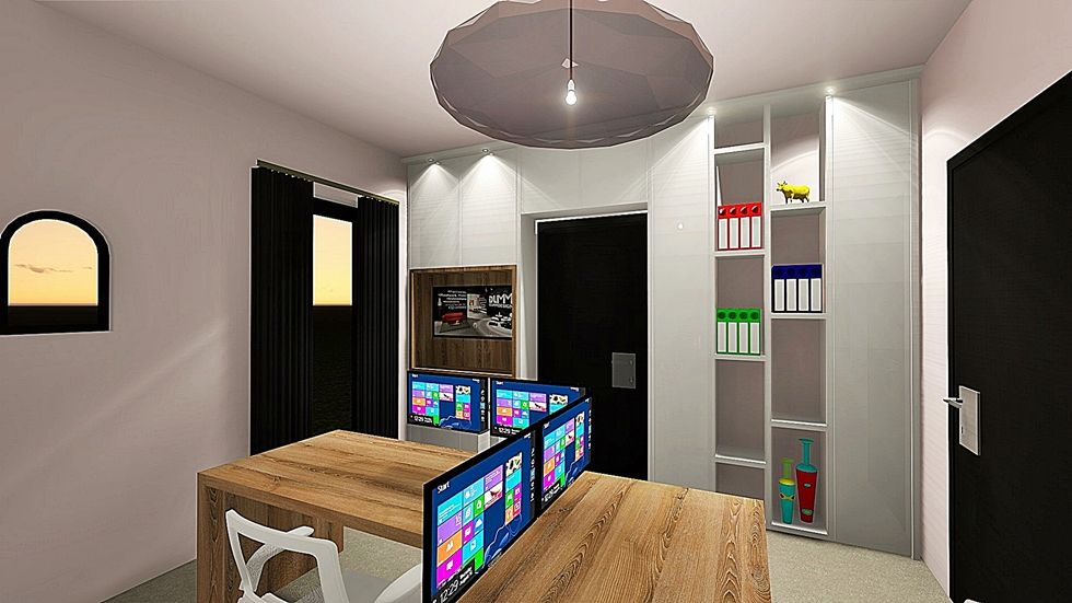 Ontwerp werkkamer