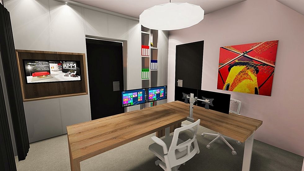 Ontwerp werkkamer