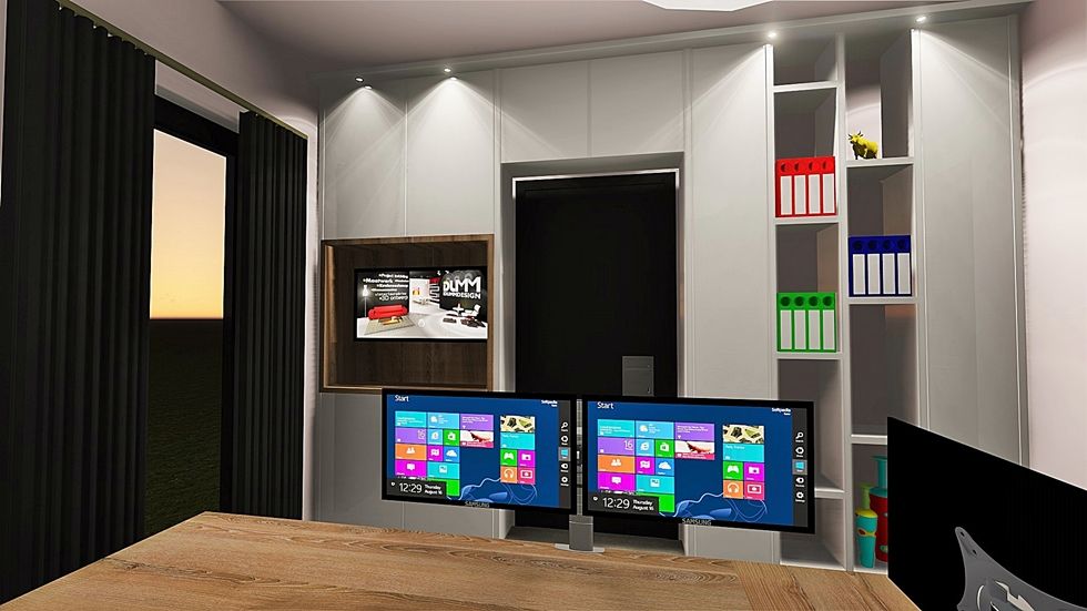 Ontwerp werkkamer