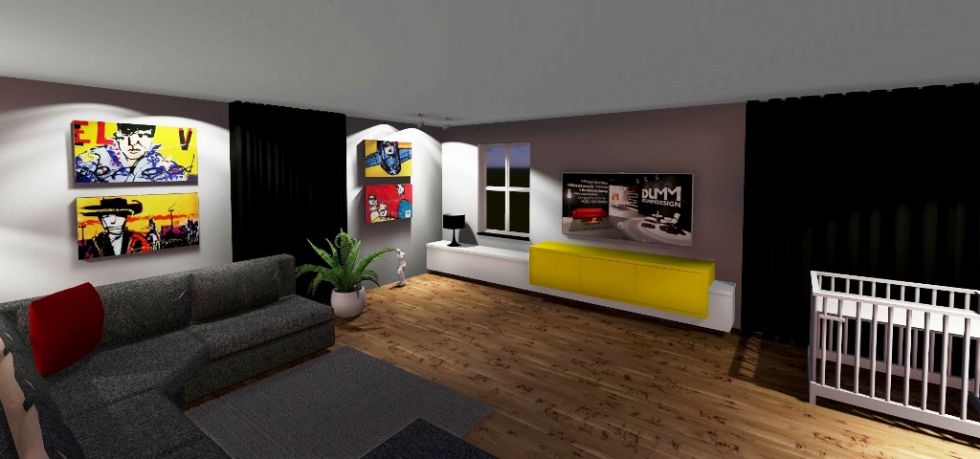 Ontwerp wandmeubel