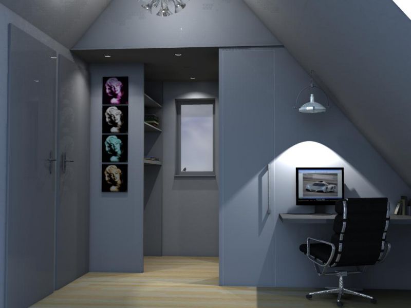 Ontwerp zolderkamer